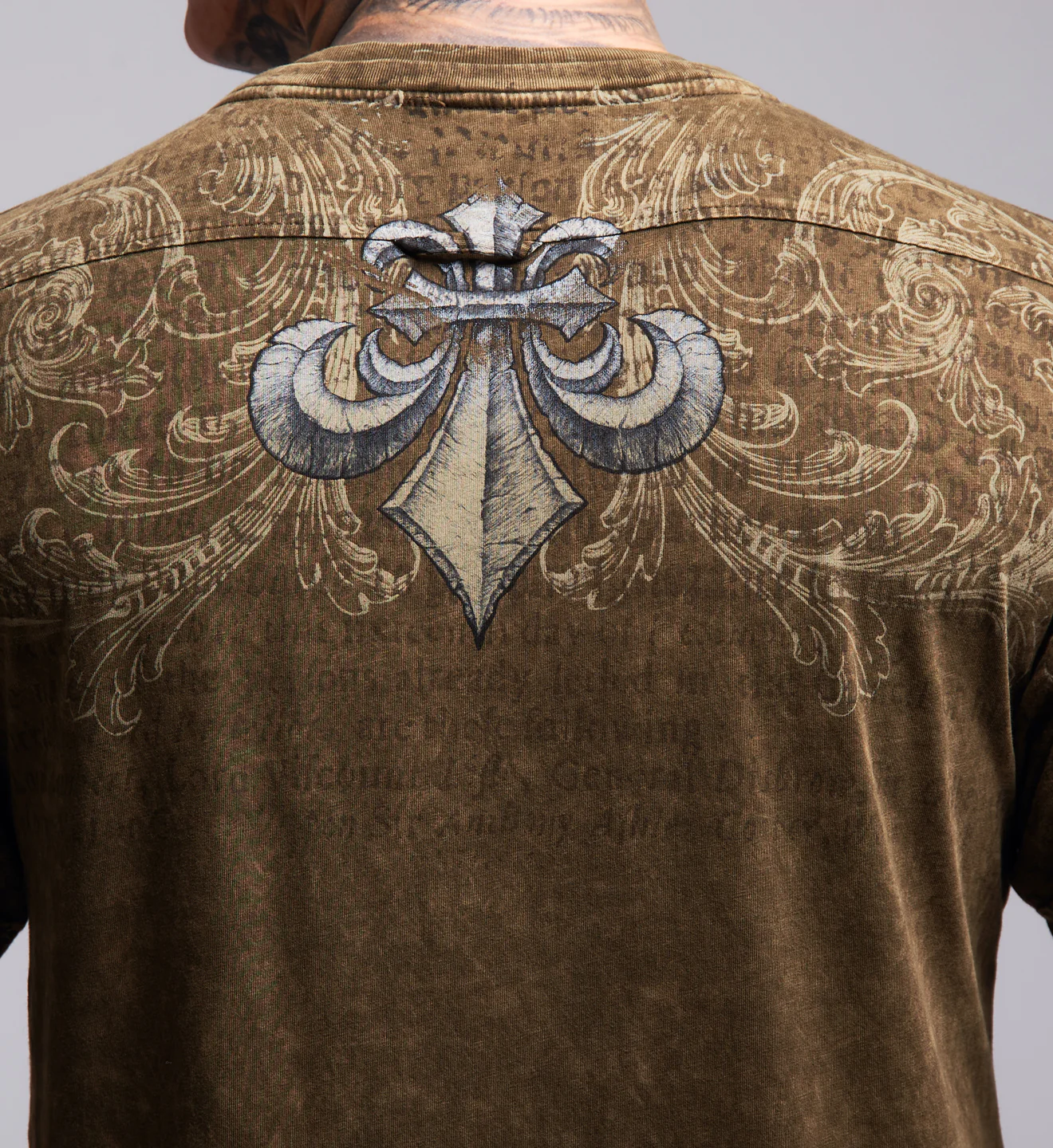 Collapse V Neck Tee - Image 5