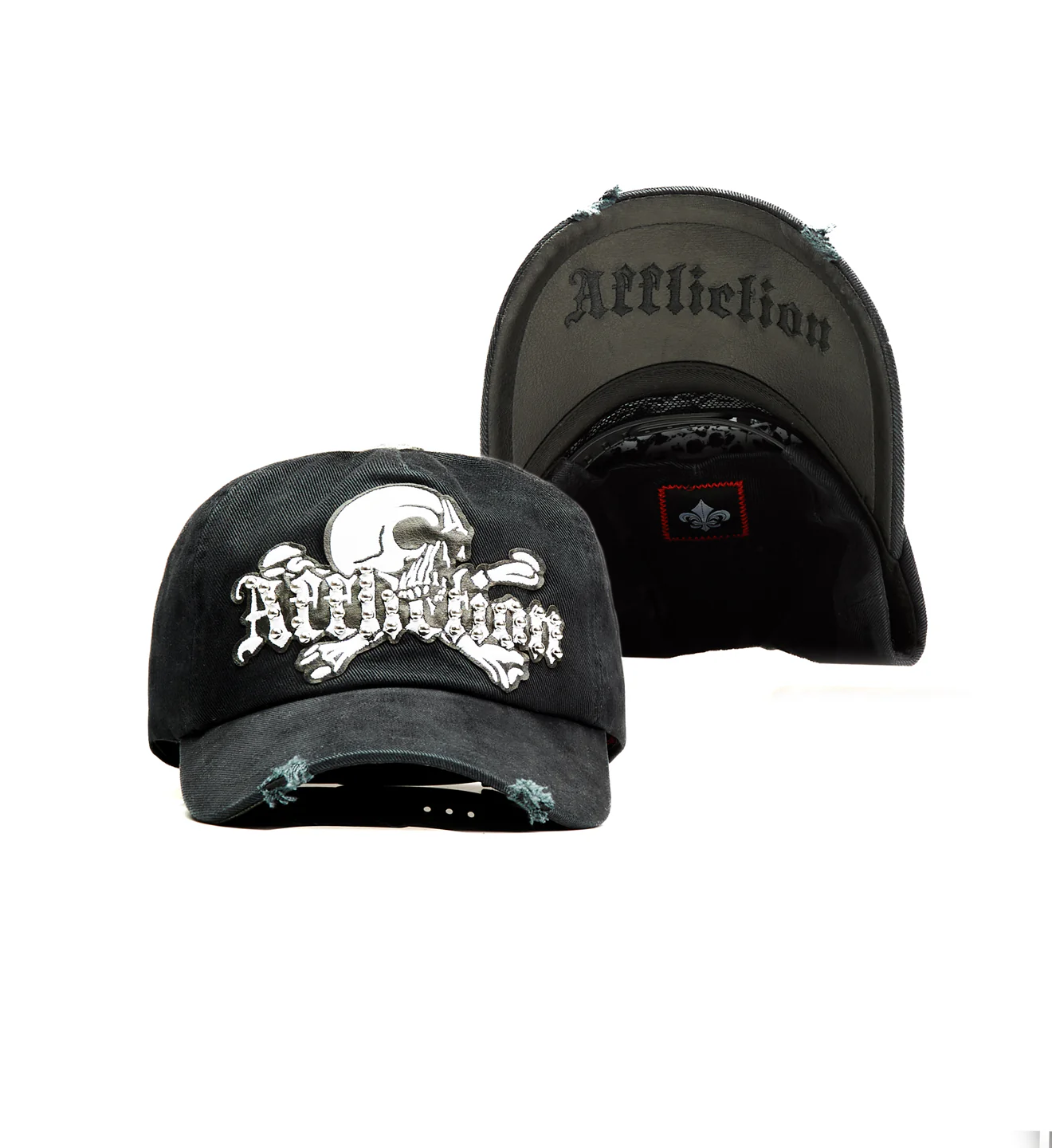 Cross Bones Snapback Hat