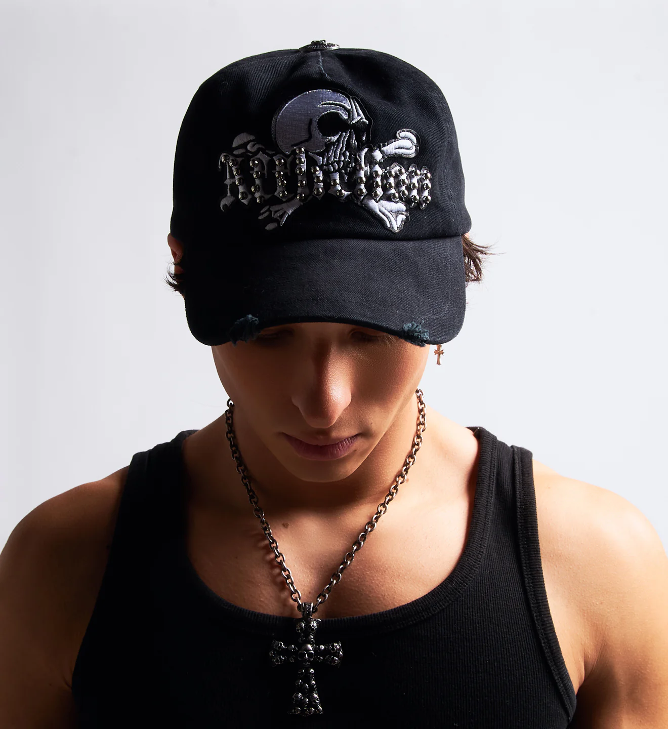 Cross Bones Snapback Hat - Image 3