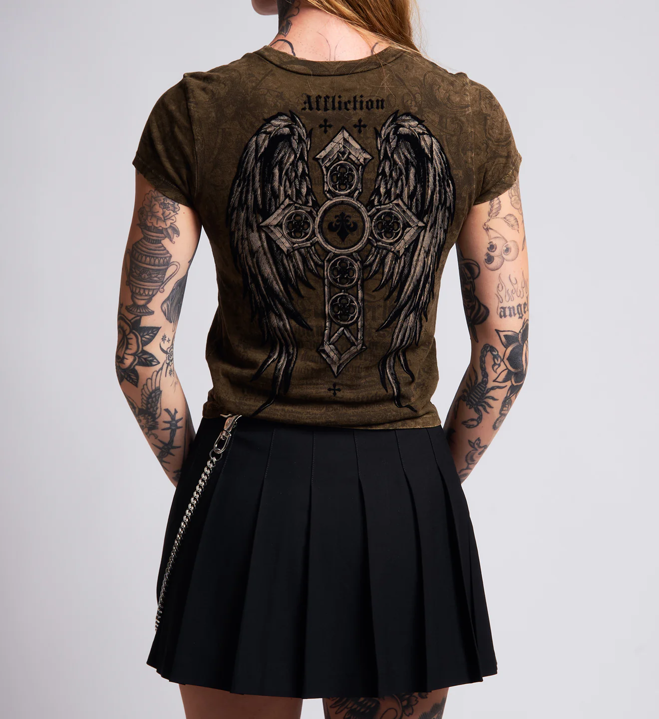 Crossed Baby Tee - Image 2