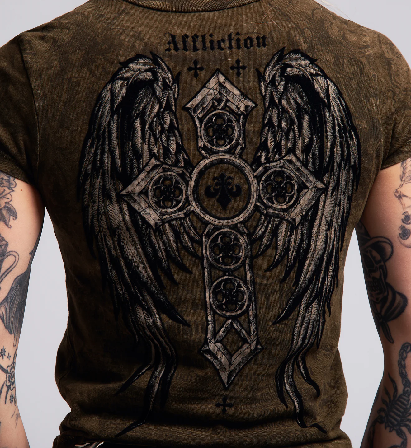 Crossed Baby Tee - Image 5