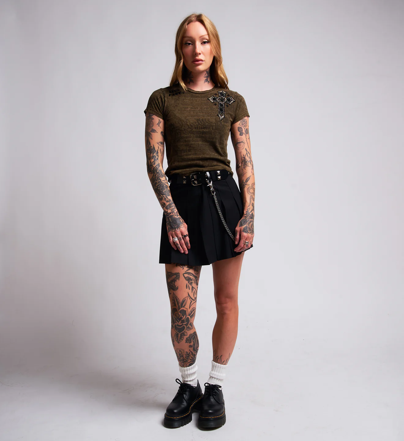 Crossed Baby Tee - Image 7