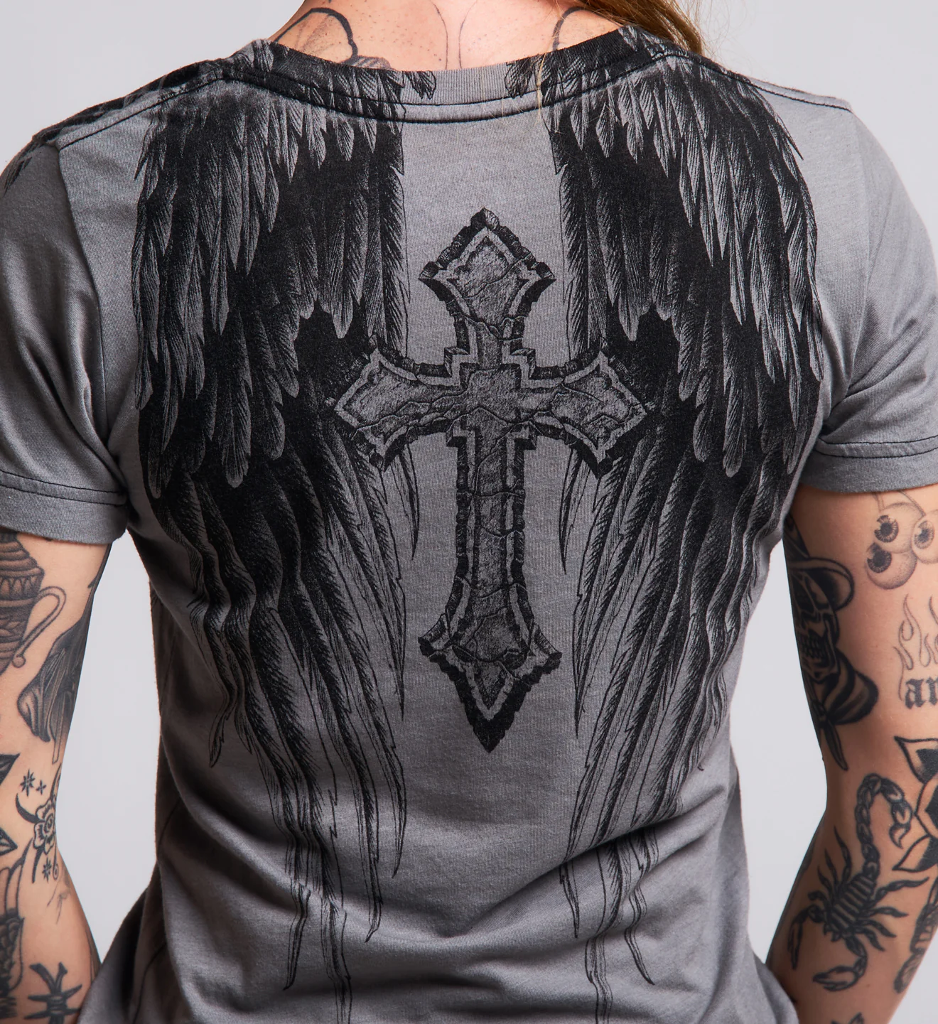 Crossed Over Tee - Image 4