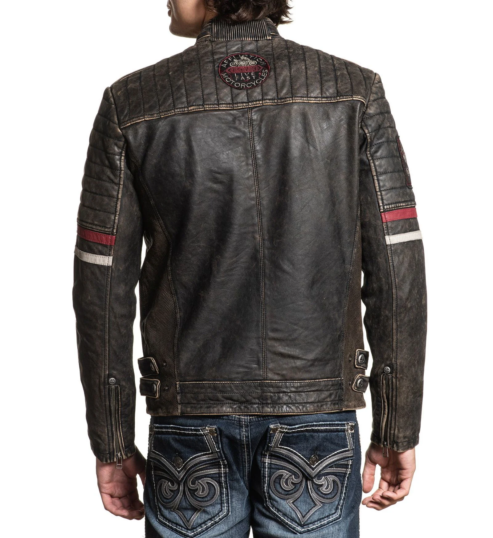 Desert Roads Leather Jacket - Image 2