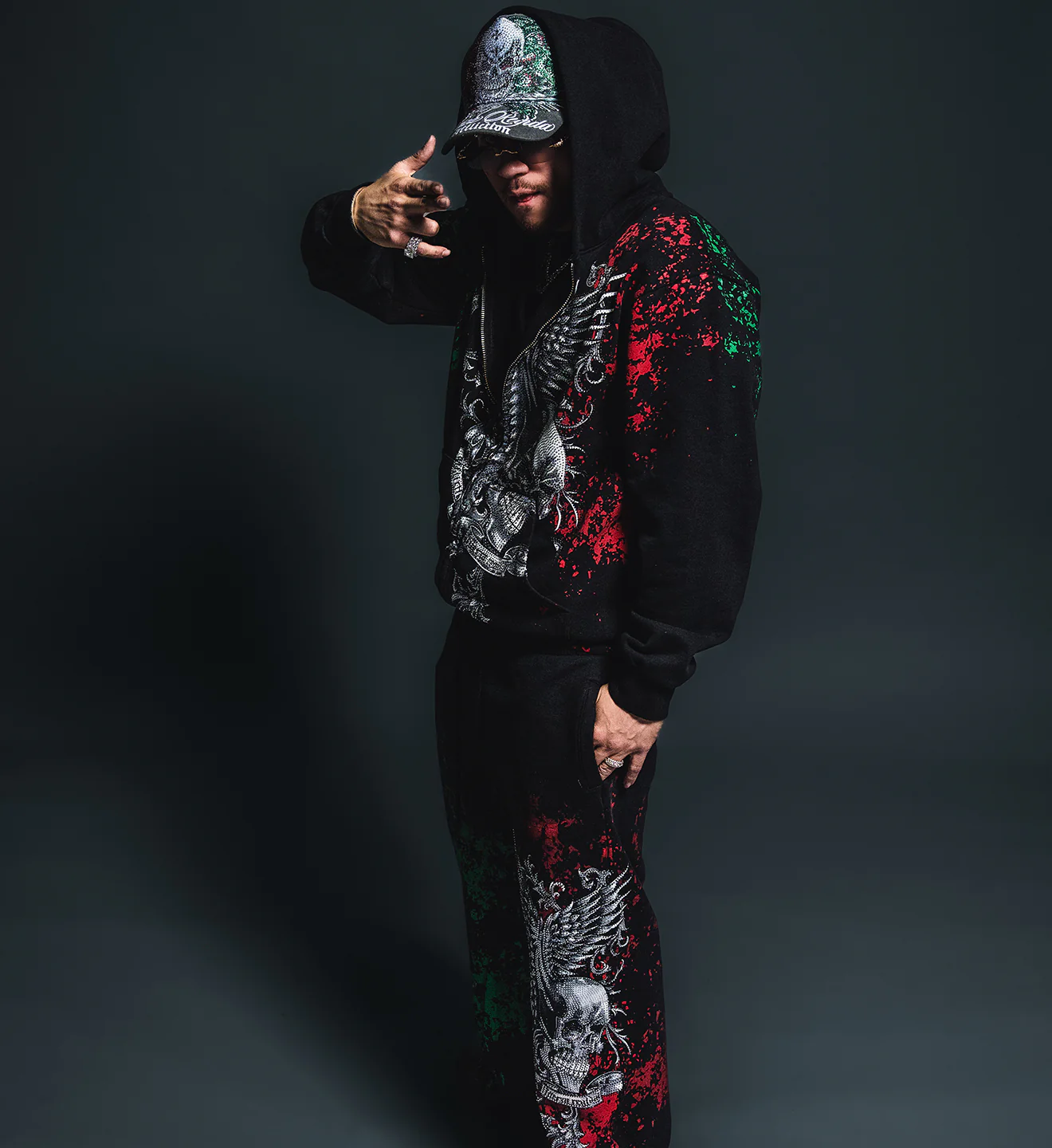 Fuerza Regida Crazyz Zip Hood - Image 3