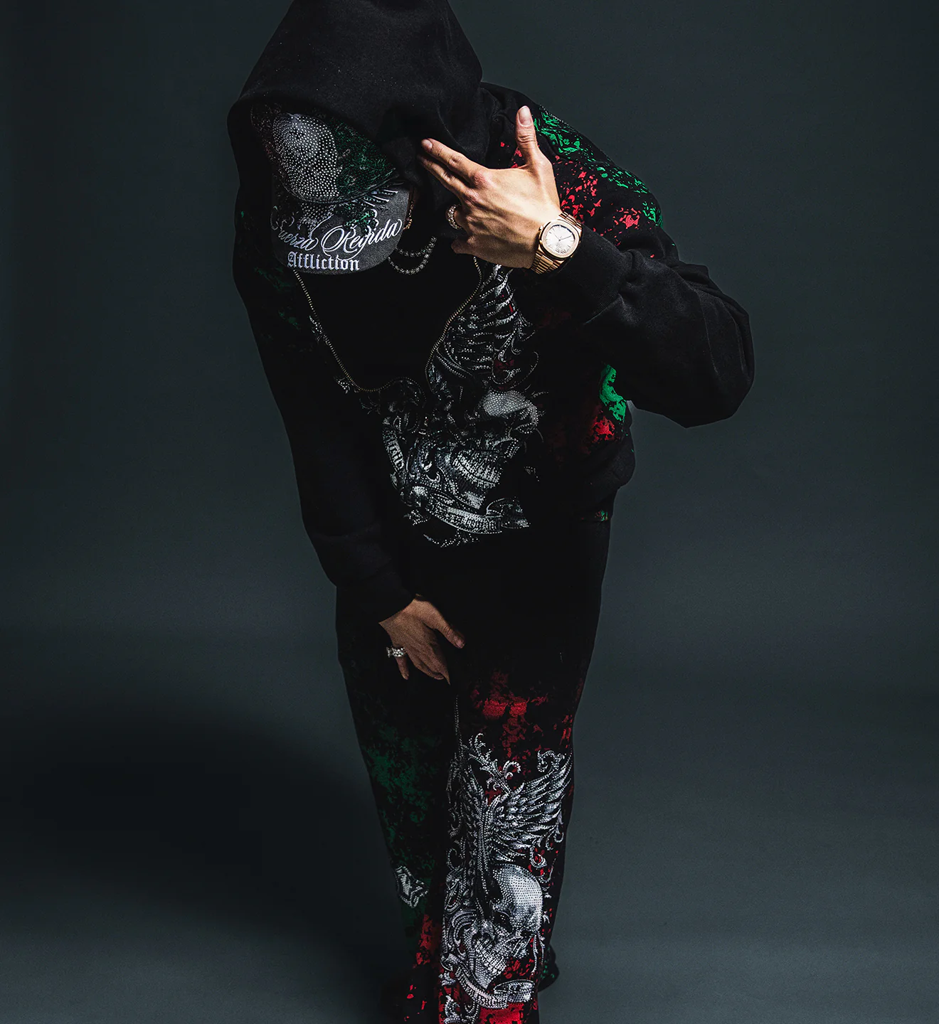 Fuerza Regida Crazyz Zip Hood - Image 9