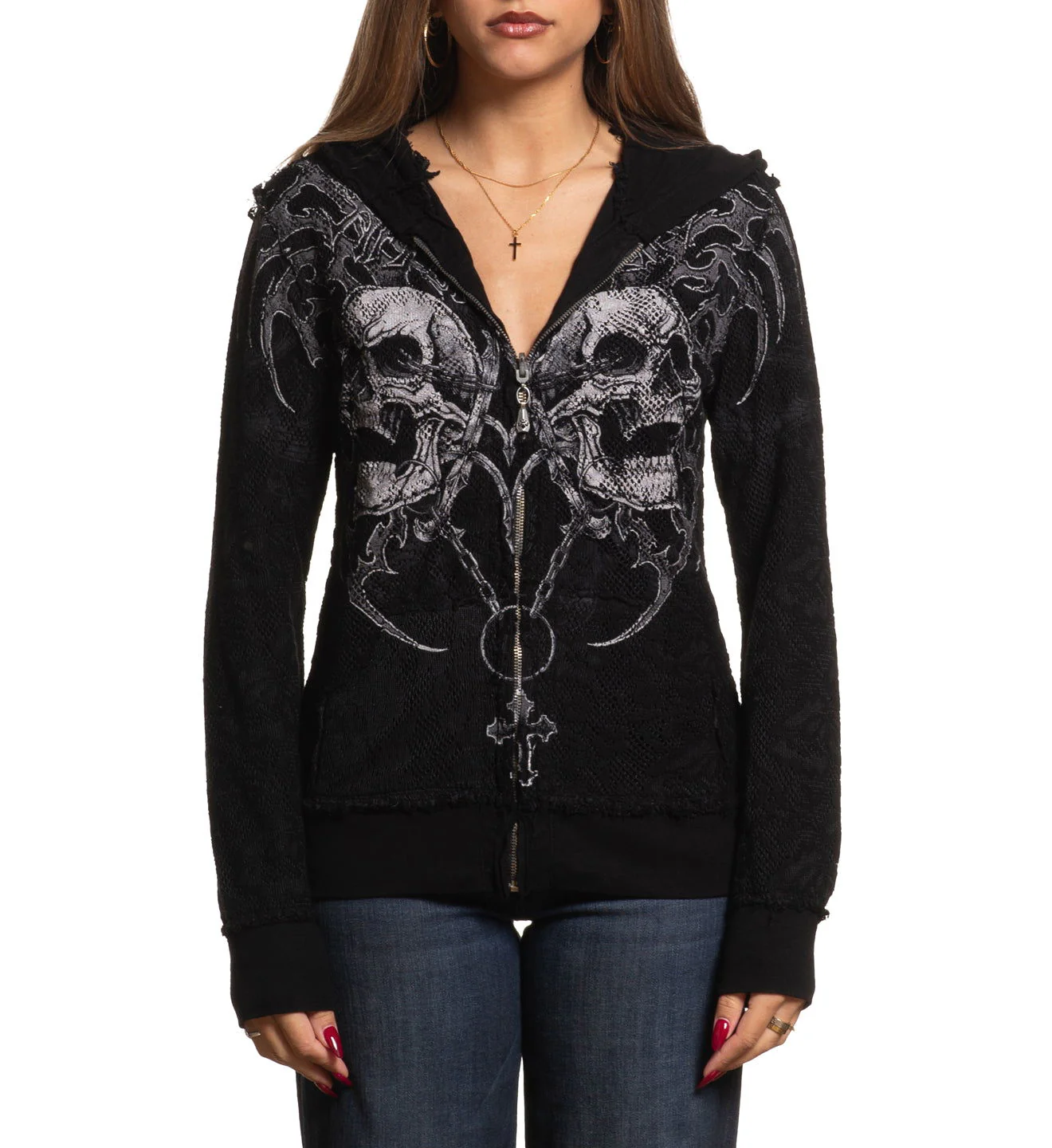 Shred Fest Zip-Up Hoodie