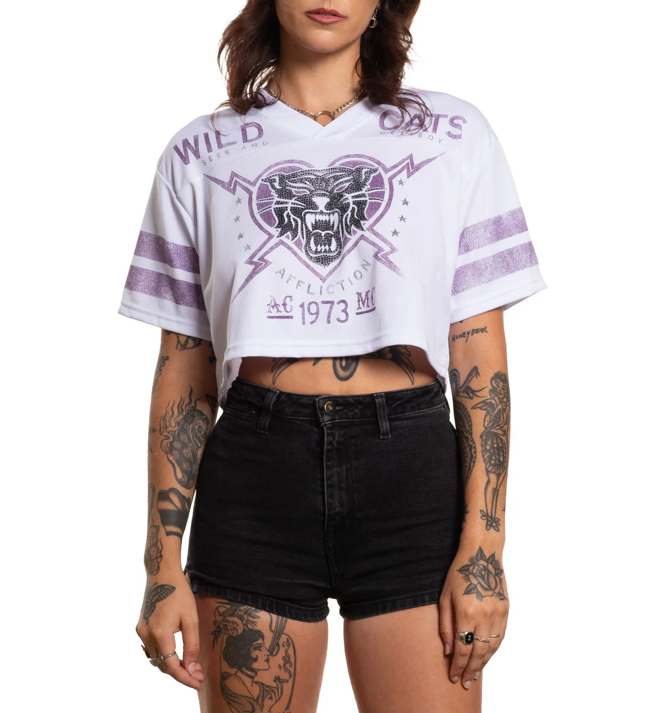 Wildcats Cropped Jersey