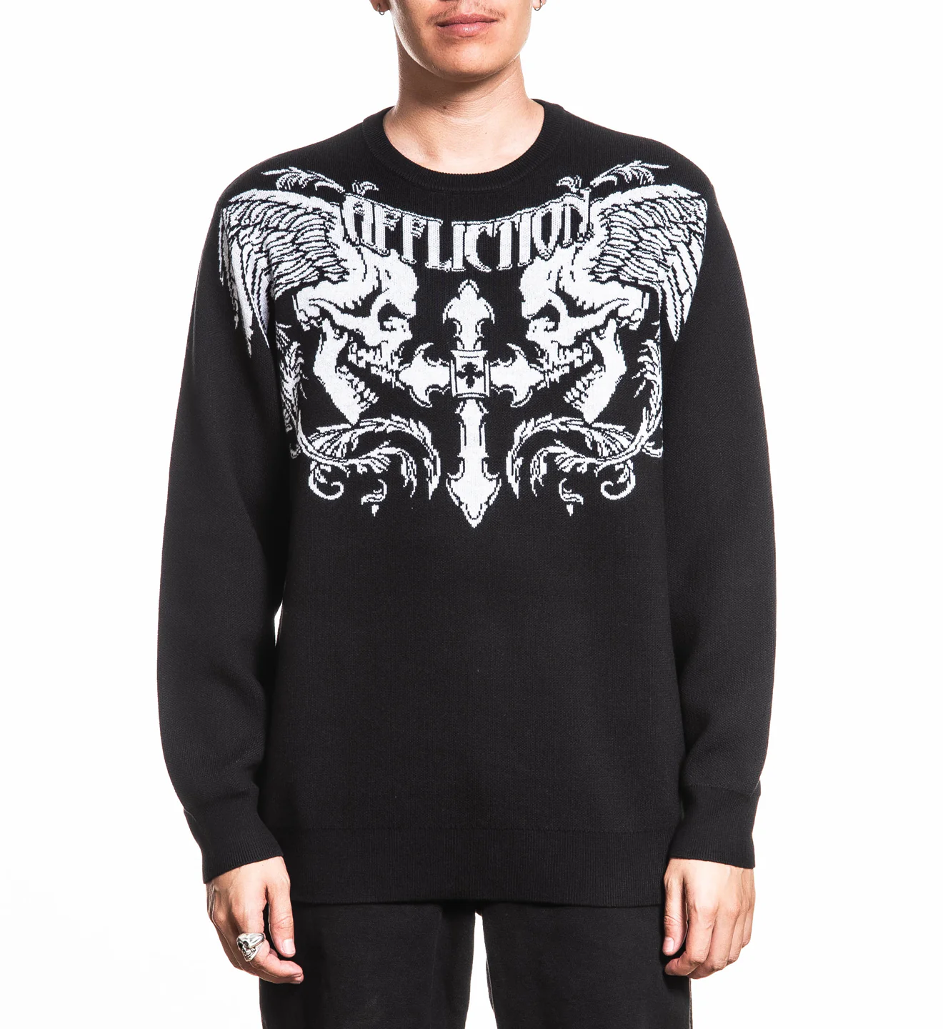 Winged Up Knit Sweater