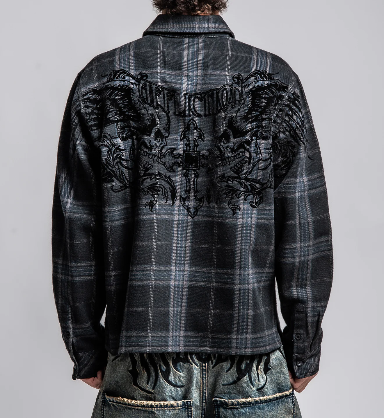 Winged Up Flannel Shirt - Image 2